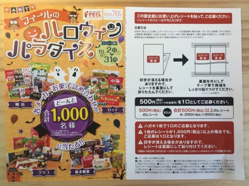 【ハガキ懸賞収集の旅】～FEEL編～ 2016.10