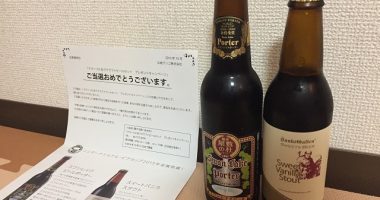 glico「クラフトビールセット」が当選