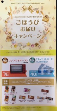 【ハガキ懸賞の旅】～コノミヤ編～ 2017.04