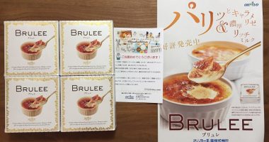 オハヨー乳業「新商品アイスクリーム BRULEE 無料モニター」に当選