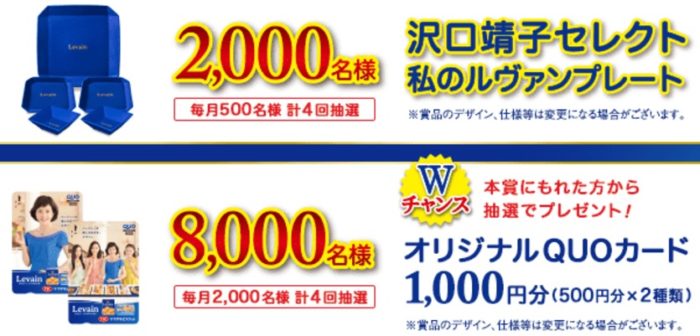 沢口靖子セレクト私のルヴァンプレート / オリジナルQUOカード 1,000円分