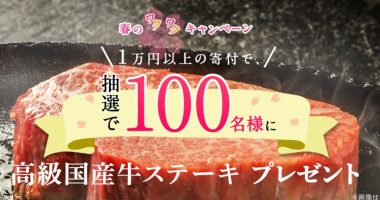 さとふる「春のワクワクキャンペーン」