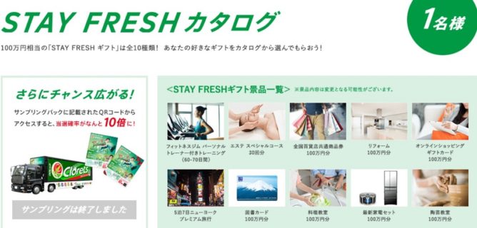 モンデリーズ・ジャパンの「Clorets（クロレッツ） STAY FRESHキャンペーン