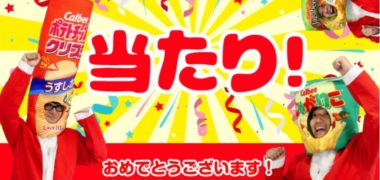 カルビーの「ねみぃ~クリスマス!どこでもまくらプレゼントキャンペーン