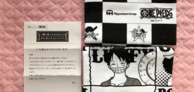 Nipponhamのハガキ懸賞で「スポーツタオルセット」が当選