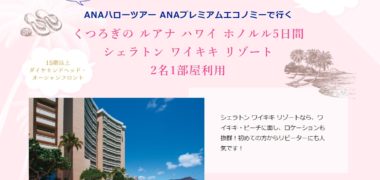 ANAセールス株式会社の「ANAでハワイへ行こう!豪華モニターキャンペーン