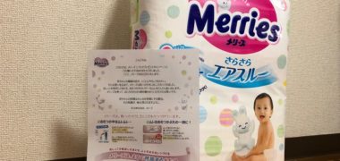 花王のキャンペーンで「メリーズ さらさらエアスルー 1パック」が当選
