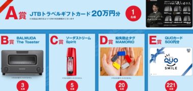 横浜ゴムの「雨の日の安心感が違う 雨の日ドライブクイズ プレゼントキャンペーン
