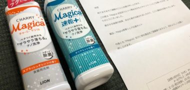 ライオンのTwitter懸賞で「Magica家事シェア応援キット」が当選