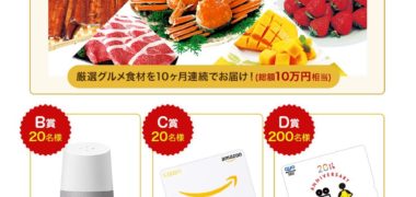 時代劇専門チャンネル×日本映画専門チャンネル 開局20周年記念企画「2018夏の大感謝!!プレゼントキャンペーン