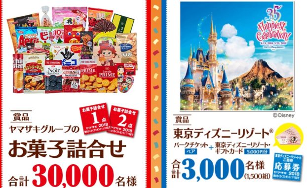 ハガキ懸賞 ディズニーパークチケットやお菓子の詰め合わせが当たる大量当選懸賞 懸賞で生活する懸賞主婦ブログ