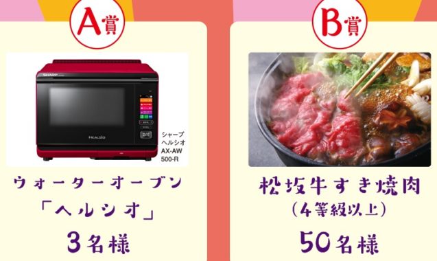 SHARP オーブンレンジ ヘルシオ / 松坂牛 すき焼き肉