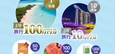 株式会社ビジョンの「総額1,000万円分プレゼントキャンペーン