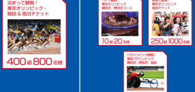 パナソニックの「対象のパナソニック商品を買って応募して東京2020オリンピック・パラリンピック観戦チケットを当てよう!」キャンペーン