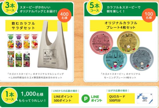 飲むカラフルサラダセット / オリジナルカラフルプレート4枚セット / LINE ポイント 500p または QUOカード 500円分