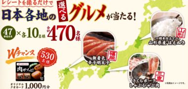 マルハニチロの「日本全国ガブッと!プレゼントキャンペーン