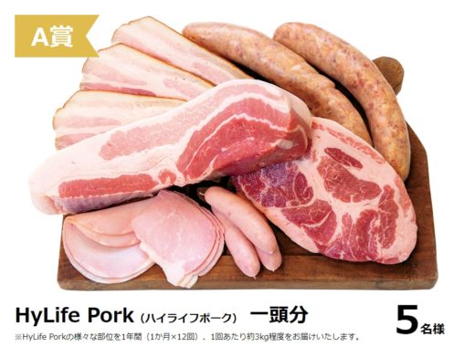 HyLife Pork［ハイライフポーク］一頭分 / Panasonic ロティサリーグリル＆スモー」 / HyLife Pork オリジナルトートバッグ