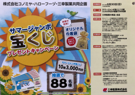 【ハガキ懸賞の旅】～コノミヤ編～ 2019年6月分