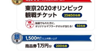 アース製薬の「2020の夏も、アースが守る。キャンペーン 東京2020オリンピックご招待」キャンペーン