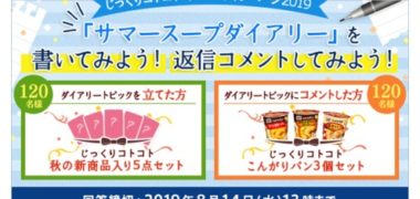 ポッカサッポロが運営する「じっくりコトコト ファンコミュニティ」の「じっくりコトコトサマーキャンペーン2019