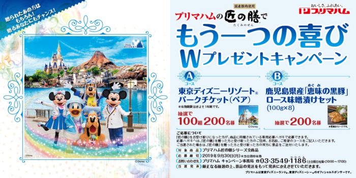 東京ディズニーリゾート パークチケット ペア / 鹿児島県産 ロース味噌漬けセット