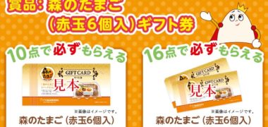 イセ食品株式会社の「森のたまご かなずもらえる!もりもり食べよう ロングランキャンペーン
