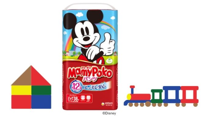 ユニ・チャーム「マミーポコパンツ　ビッグサイズ」38枚入り 適応体重12～22㎏