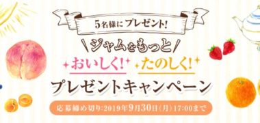 毎月抽選・定期抽選の懸賞キャンペーンまとめ ~2019年9月現在~