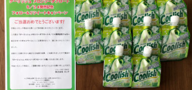 ロッテのTwitter懸賞で「クーリッシュ10個」が当選