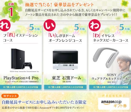 PlayStation4 Pro ジェット・ブラック / 東芝 石窯ドーム / SONY ウェアラブルネックスピーカー / Amazonギフト券 5,000円分
