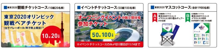 東京2020観戦チケットコース / イベントチケットコース / 東京2020マスコットコース