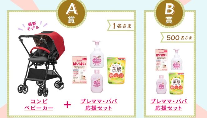 combiベビーカー＋プレママ・パパ応援セット / プレママ・パパ応援セット