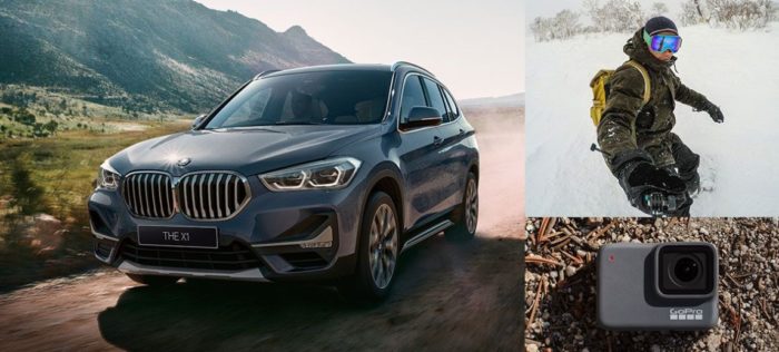 BMWの「BMW X MODELS × GoPro 自分だけの世界探しに、チャレンジしよう！」キャンペーン