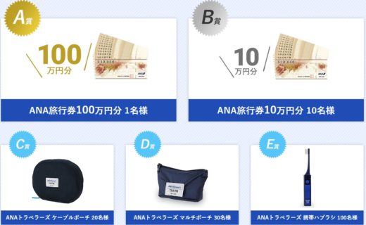 ANAの「ANAトラベラーズ誕生1周年記念キャンペーン