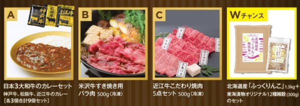 東海漬物の「こくうまのおいしさ＆健康キャンペーン！～国産有名ブランド牛肉＆オリジナル雑穀米セットプレゼント