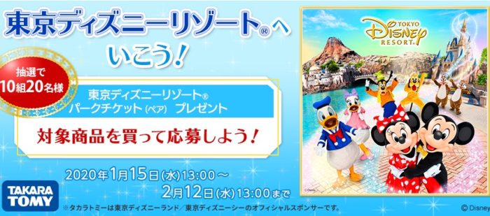東京ディズニーリゾート パークチケット(ペア)