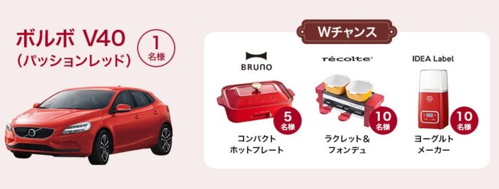 ボルボの車 V40 / コンパクトホットプレート 他