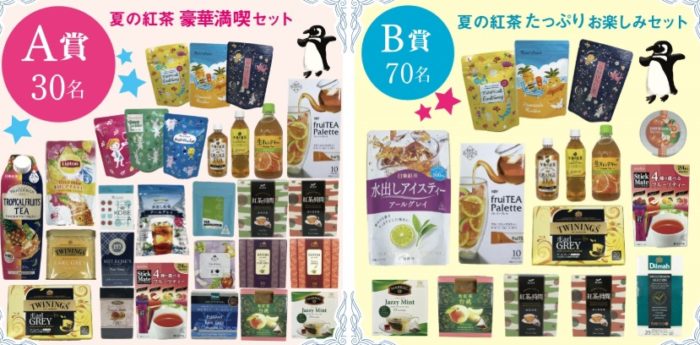 夏の紅茶豪華満喫セット / 夏の紅茶たっぷりお楽しみセット