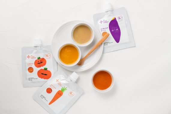 離乳食づくりはプロにお任せの時代が到来！「the kindest babyfood お試しピューレ3食セット（にんじん、かぼちゃ、さつまいも）」のモニター募集！ | ママノワ