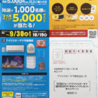 合計500万マイボポイントプレゼントキャンペーン