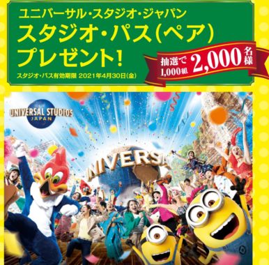 ユニバーサル・スタジオ・ジャパン スタジオ・パス［ペア］