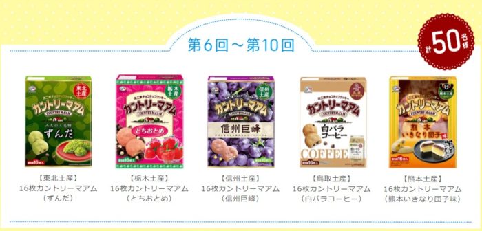 ご当地カントリーマアム詰め合わせセット