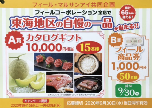 【ハガキ懸賞の旅】～FEEL編～ 2020年9月分