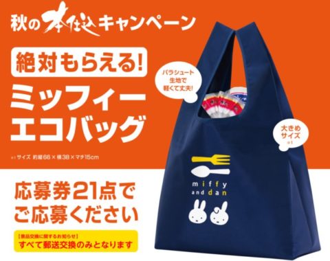 ミッフィーエコバッグ