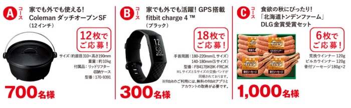 Coleman ダッチオープン / fitbit charge 4 他