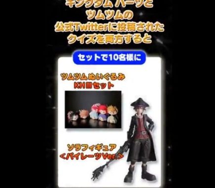 ソラ フィギュア＆ディズニーストア ツムツムぬいぐるみ キングダム ハーツIII セット
