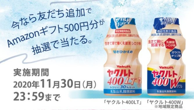 Amazonギフト500円券