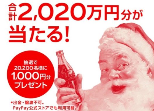 PayPayボーナス1,000円分