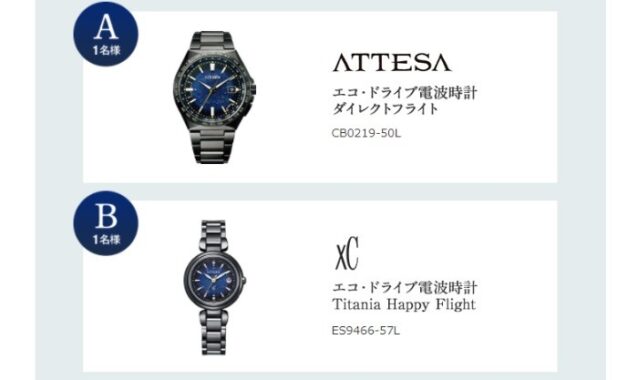 シチズン腕時計 / JCBプレモカード1,000円分