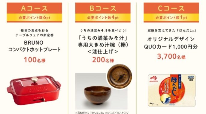 ありがとう！「ほんだし®」50周年キャンペーン｜味の素株式会社